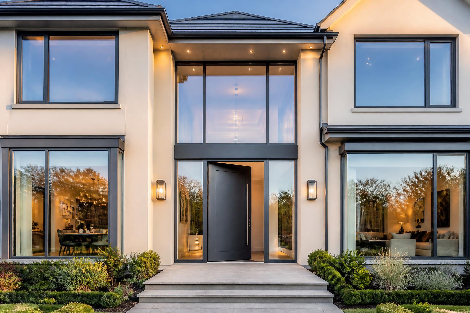 Modern Irish home with premium Belca windows and door